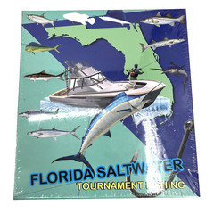 Florida Saltwater Tournament Fishing Board Game New Sealed 1992 Damaged Box