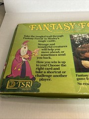VINTAGE – TSR Fantasy Forest Board Game – 1980 – Dungeons & Dragons Complete CIB