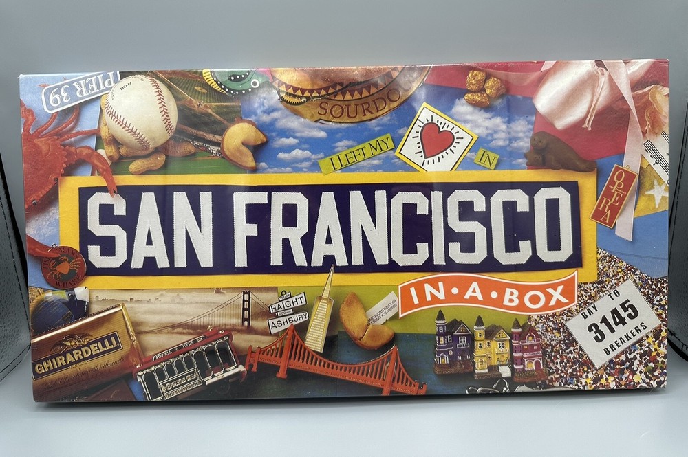 San Francisco in a Box Board Game – New Factory Sealed Late – for the Sky Games