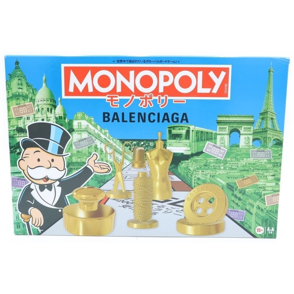 BALENCIAGA Monopoly Board Game Limited Edition Hasbro Japan
