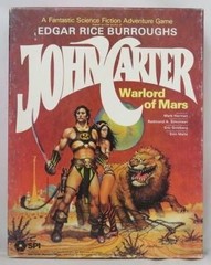 SPI 1979 – JOHN CARTER – Warlord of Mars – Science Fiction Game (PUN) EX