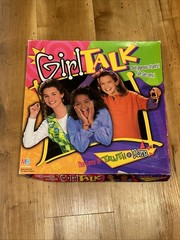 Vintage 1988 GIRL TALK Board Game of Truth or Dare Milton Bradley Complete