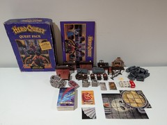 Vintage Hasbro HeroQuest Witch Lord Board Game Lot