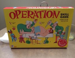 Operation Electronic Board Game With Cards for Kids Skill Game Ages 6 and Up NEW