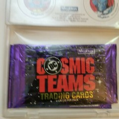 1993 Skybox limited Edition Team Cards & Skycaps (Pogs)Return of Superman Sealed
