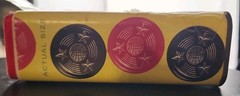 Halsam Comet Checkers 26 Embossed Wood Pieces Tin Vintage