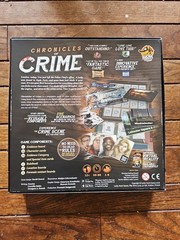 Chronicles Of Crime Base Game. Used, EXCELLENT. Lucky Duck Games.