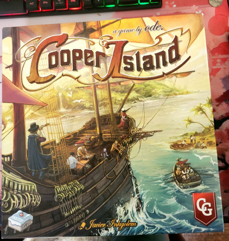 Cooper Island Board Game – Capstone Games Andreas Odendahl