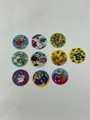 Lot Of 10 Pogs Tazos 1995 Looney Tunes Vintage Chetoos Sabritas
