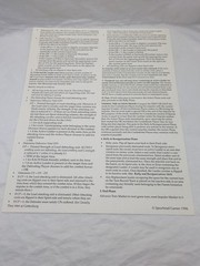 (5) They Met At Gettysburg Spearhead Games Board Game Reference Charts