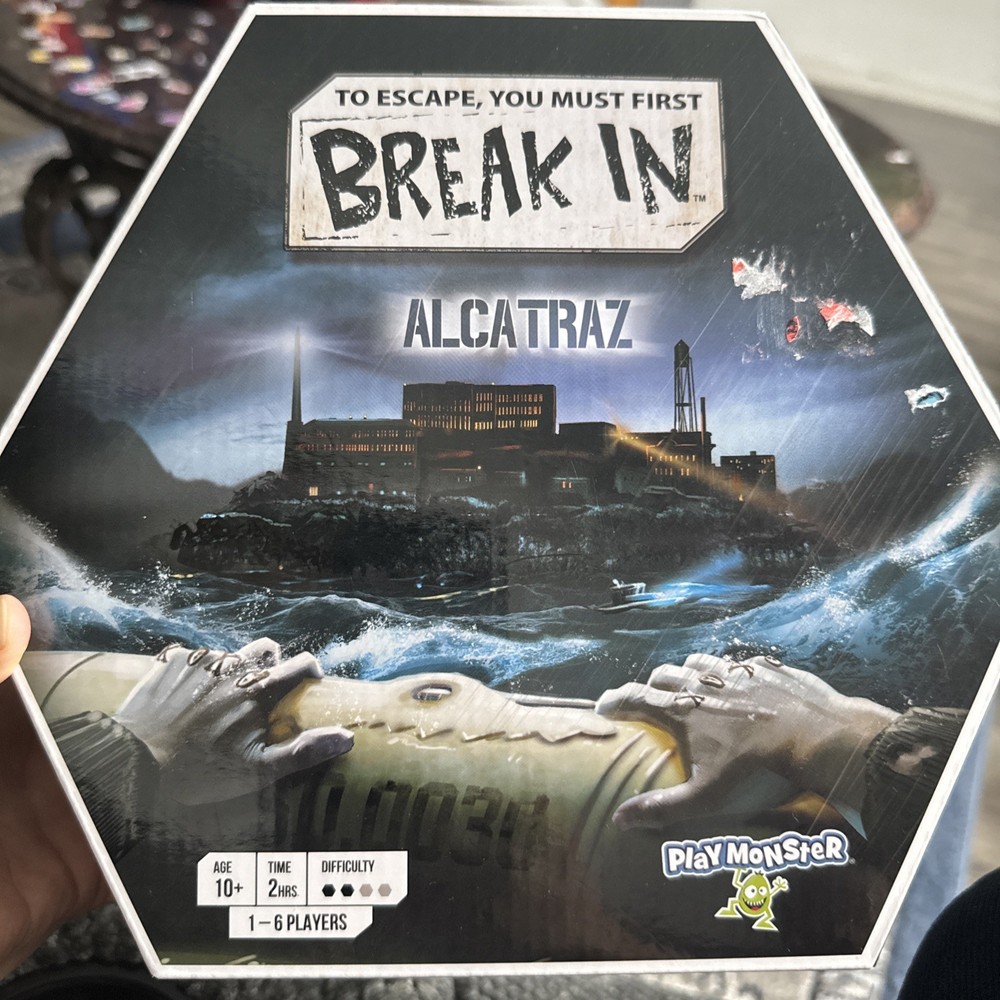 Break in: Alcatraz by Play Monster 2020 Board Game (SEALED) 2007286900