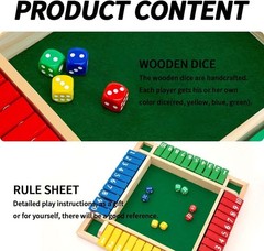 Portable Shut The Box Game – Engaging Math Fun for Home, Classroom & Parties