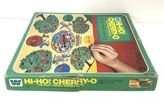 Vintage HI-HO! CHERRY-O GAME w/ Hooked Cherries Whitman 1973 Near COMPLETE