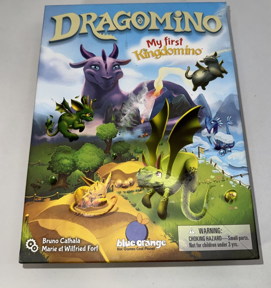 Dragomino Board Game My First Kingdomino 2020 Blue Orange Games- COMPLETE