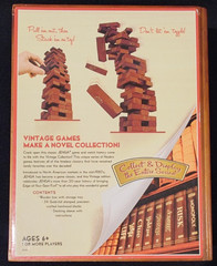 2007 Hasbro Jenga Vintage Bookshelf Edition – Includes Wooden Box & 54 Pieces