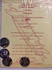 Rare Slammas Dyna-cap Tm 1993 Limited Edition with The Certificate Authenticity