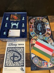 Disney Trivia (Open box) – 1250 Trivia Questions With 5 Characters/cards