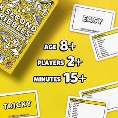 Six Second Scribbles: The frantically Fast and fantastically Fun Drawing Game…