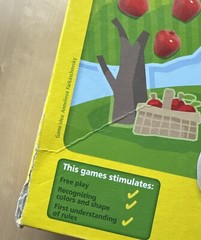 Haba My Very First Games Lot Of 2 Orchard And Zoolino Co-op Wooden Complete