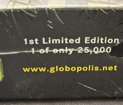 Ltd Ed. 1/25000 Globopolis Board Game (2000) – New. Still Factory Sealed