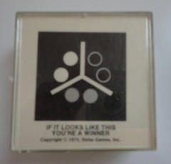 Vintage 1974 Reiss Games Puzzle Self Contained Marble Dexterity Game 1970s