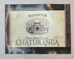 Chaturanga Classic Board Game From India Front Porch Classic Complete *Read*