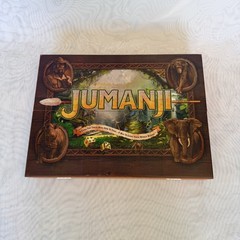 Jumanji The Game Real Wooden Box Edition of the Classic Adventure Game Complete