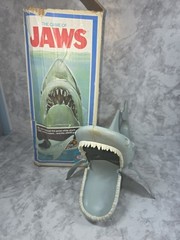 Vintage. Game Of Jaws. Ideal Toy Comp. 1975. Shark & Box Only. Read