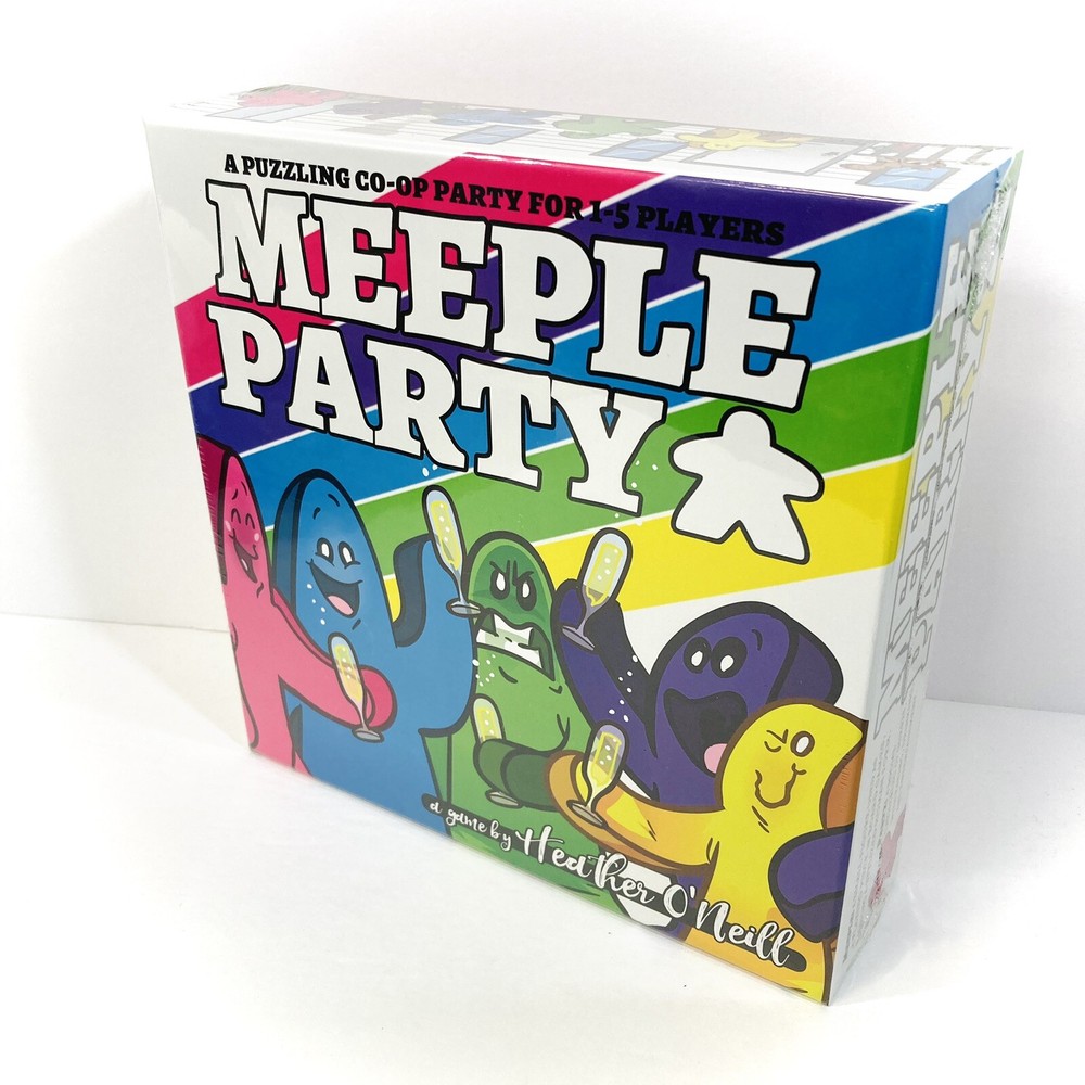 MEEPLE PARTY BOARD GAME English strategy Co-op 9th Level 2019 Oop NEW SEALED