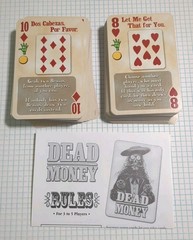 Dead Money (Board Game, 2006, Cheapass Games) Western Poker Used 100% Complete