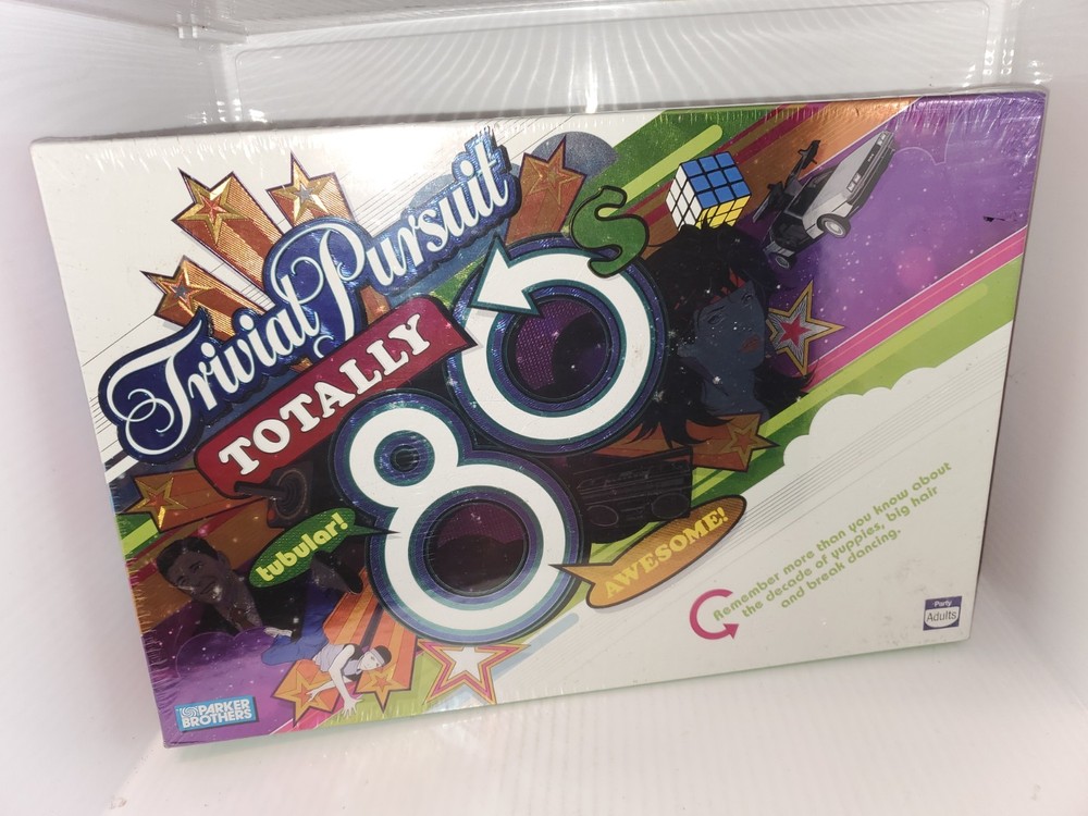 Trivial Pursuit Totally 80s Board Game Party Gift Gen.Lots Of Fun. NEW SEALED