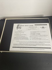 Boardwalk Design Board Game The Horse Race Game