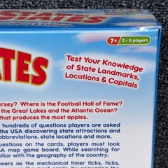 Game Zone Great States Board Game Geography Trivia 400 Cards P20026 NEW