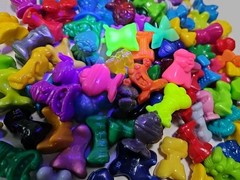 Lot of 100 Random Gogos Crazy Bones ALL gogo’s Lots Of Variety. Lot 4.9.4