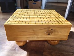Go-board Goban with legs Traditional Japanese Board Game 5 3/8″ Thick