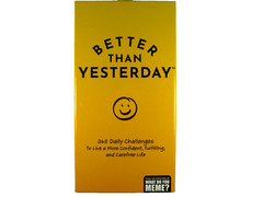 Better than Yesterday 365 Daily Challenges Game MEME New Sealed Free Shipping