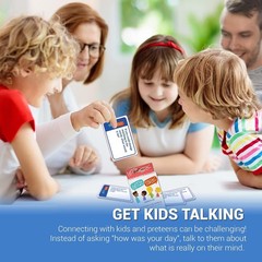 Conversation Cards for Kids Age 9-12 – Communication Cards to Build Confidence
