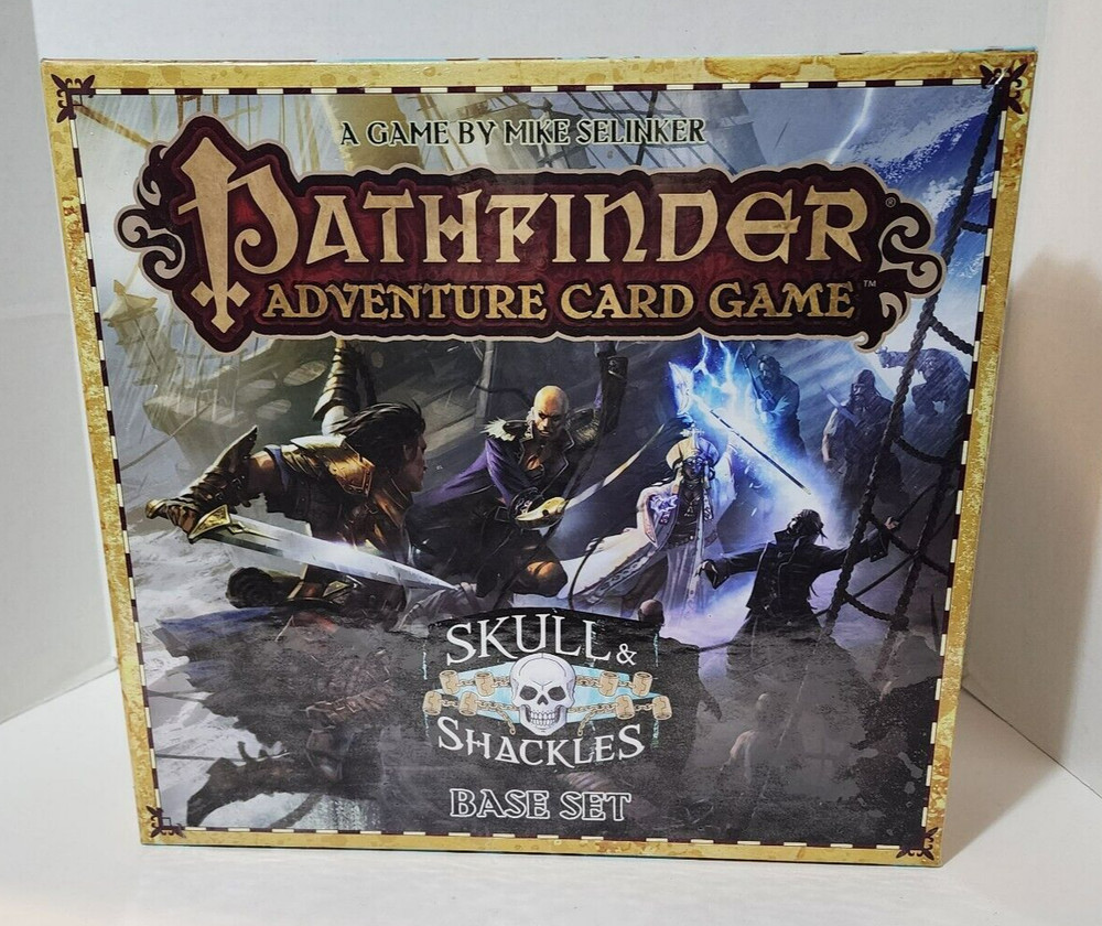 Pathfinder Skull & Shackles Adventure Card Game NEW SEALED – BASE SET