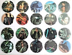 Star Wars Trilogy COMPLETE SET of 50 Walkers Tazos Pogs 1996