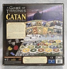 A Game of Thrones Catan: Brotherhood of the Watch Board Game Open Box Complete
