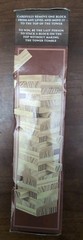 Tumbling Tower Game- 72 Wooden Blocks 2-4 Players Mini Travel Style Classic Fun!