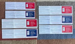 7 National Mah Jongg League NMJL Standard Hands And Rules Cards 2016 – 2022