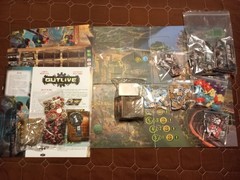 Outlive board game Apocalyptic Survival NM/VG+