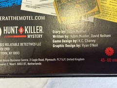 Hunt A Killer Murder at the Motel Board Game – Immersive Murder Mystery COMPLETE
