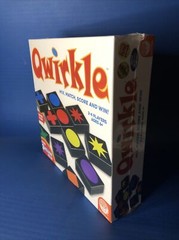 QWIRKLE BOARD GAME NEW SEALED IN PACKAGE 108 WOOD TILES DRAWSTRING BAG MINDWARE