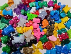 Lot of 100 Random Gogos Crazy Bones ALL gogo’s Lots Of Variety. Lot 4.9.3