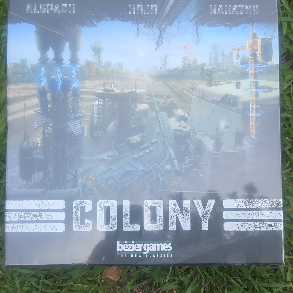 Bezier Games Colony Board Game Post-Apocalyptic Dice/Cards 1+ Players 13+ 2016
