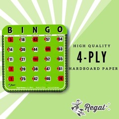 Compact and Reusable Bingo Cards Set – Large Print for Enjoyable Family Nights