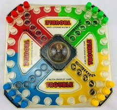1986 Trouble Game by Milton Bradley Complete in Great Condition FREE SHIPPING