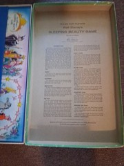 Walt Disney Sleeping Beauty Game 1958 Parker Brothers. Complete. Board excellent